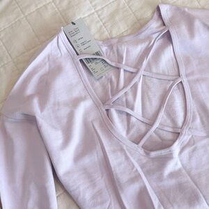 sale | sweaty betty | after class cross back sweatshirt